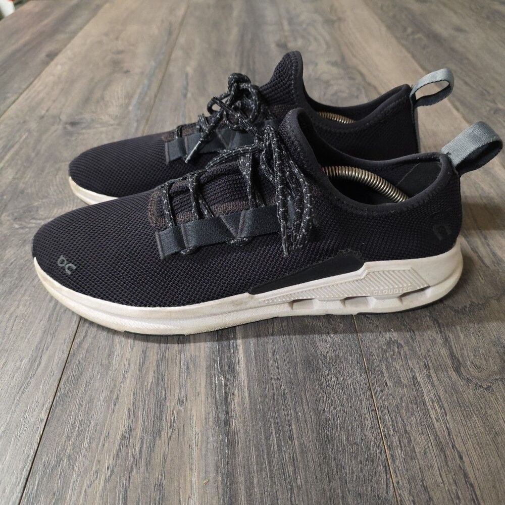 On Running Cloudeasy Sneakers Men's 11.5 Black White Running Shoes - Picture 4 of 8